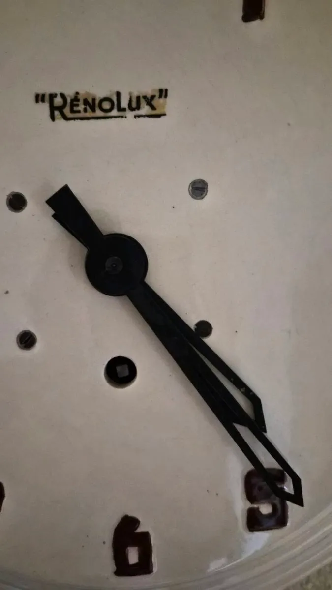 1950s Ceramic Wall Clock - Image 4