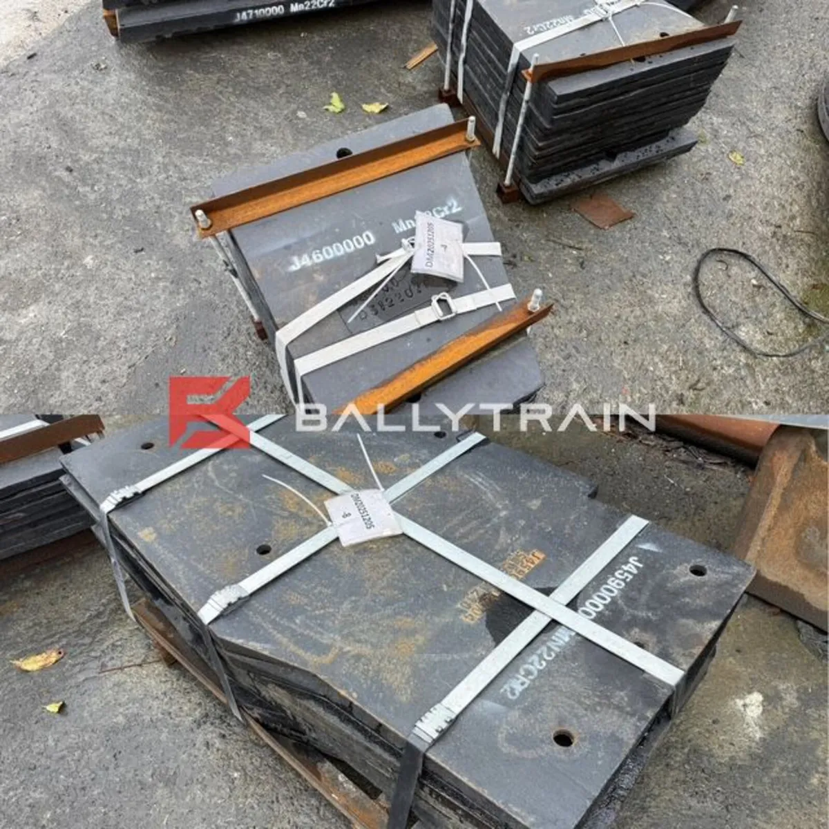 Sandvik QJ341 Cheek Plates (Upper & Lower) - Image 1