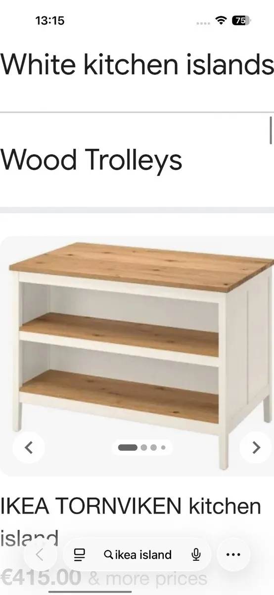 Looking for kitchen island