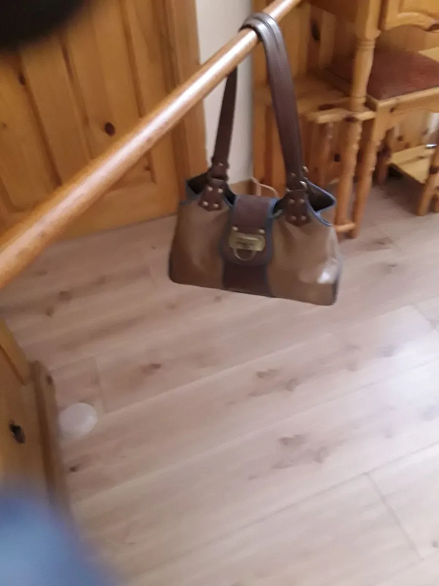 Ladies pure leather designer handbag - Image 1