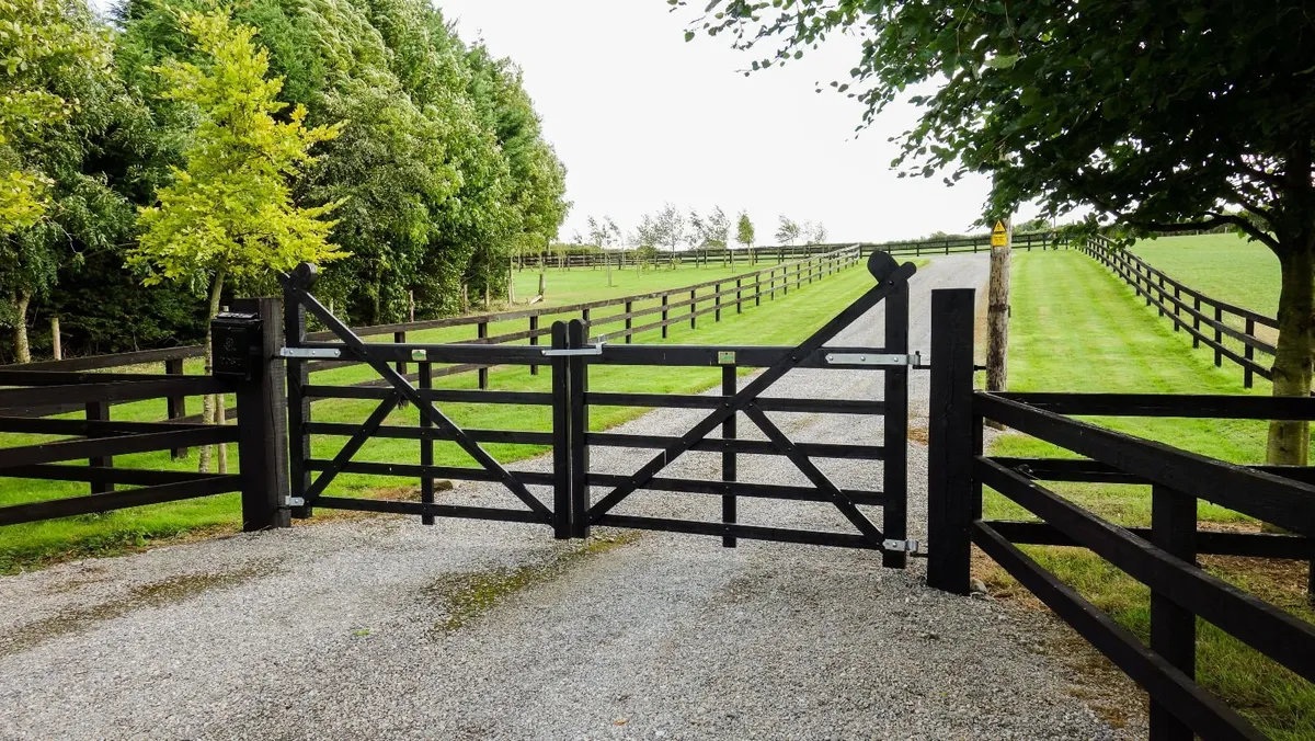 Timber Gates Sale @ Mallow Home & Garden Festival - Image 1