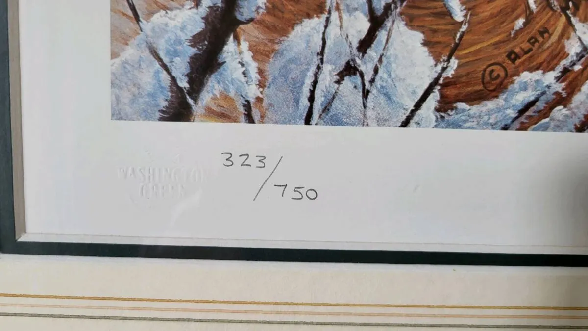 Ltd Edition "Siberian Gold" Picture by Alan M Hunt - Image 3