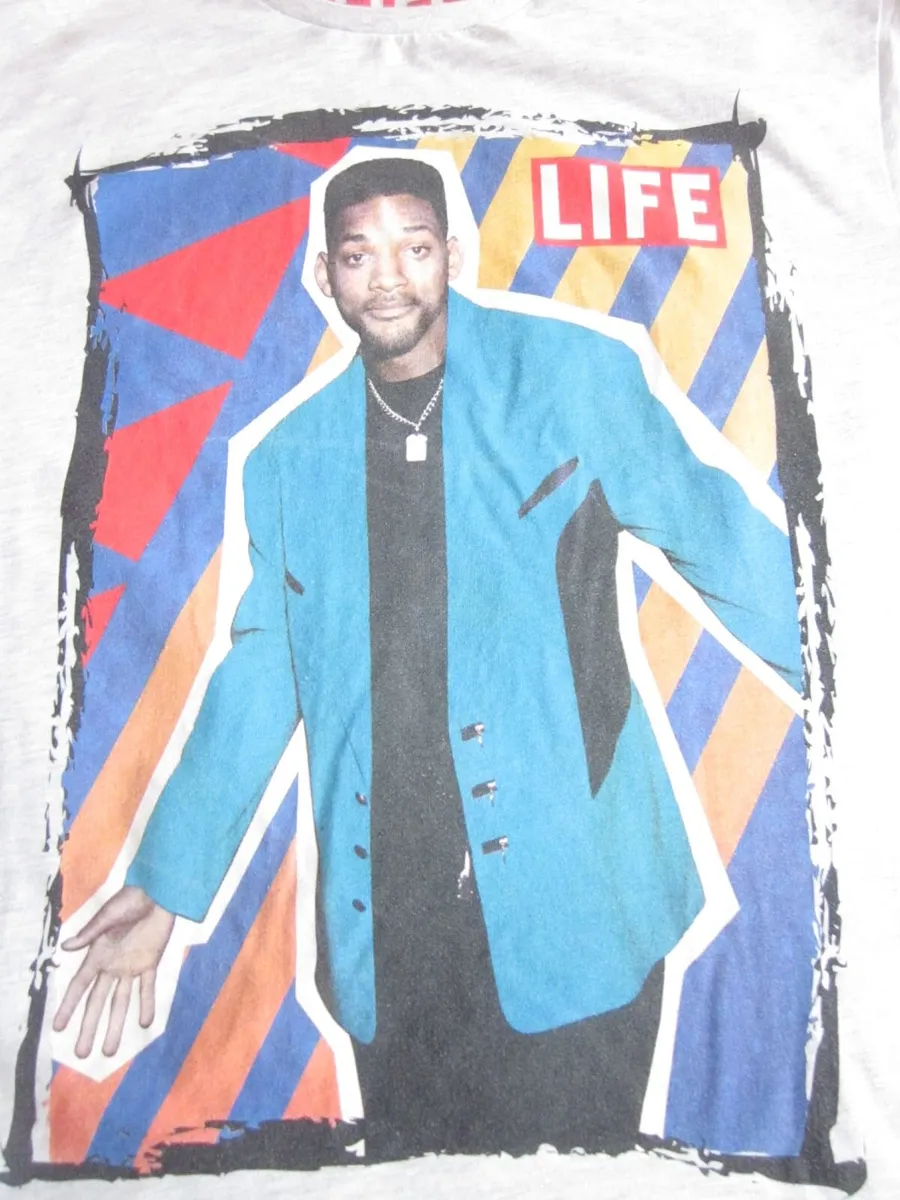 2013 LIFE Will Smith Shirt HipHop Men's Tee Medium - Image 2