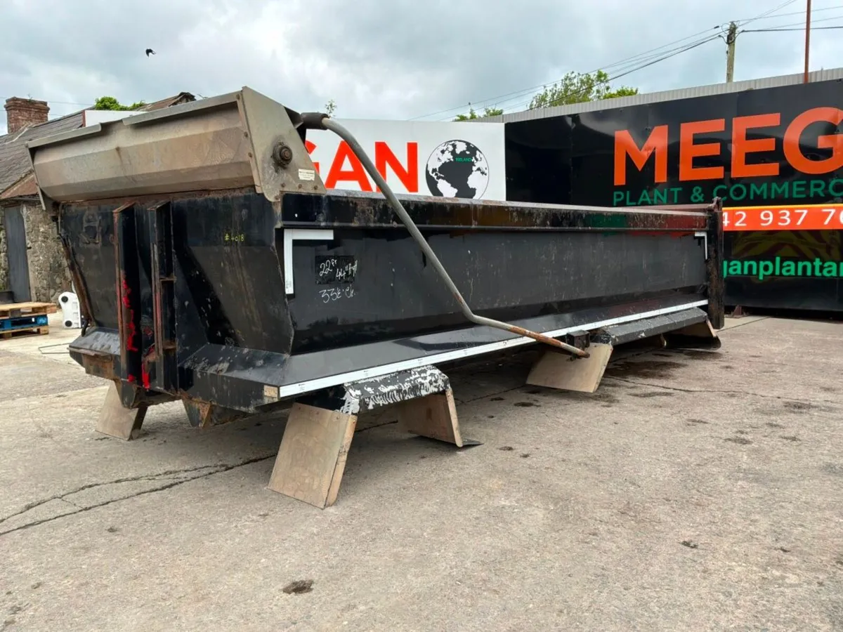 21ft BOWELD STEEL TIPPING BODY......4018. - Image 1