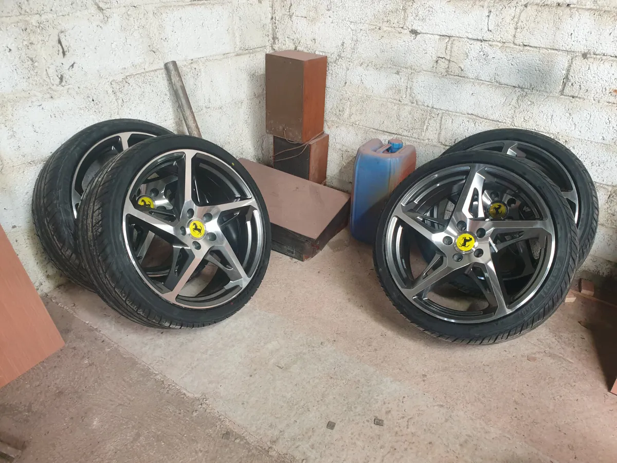 18" 19" Ferrari 458 Style Alloys - Image 4