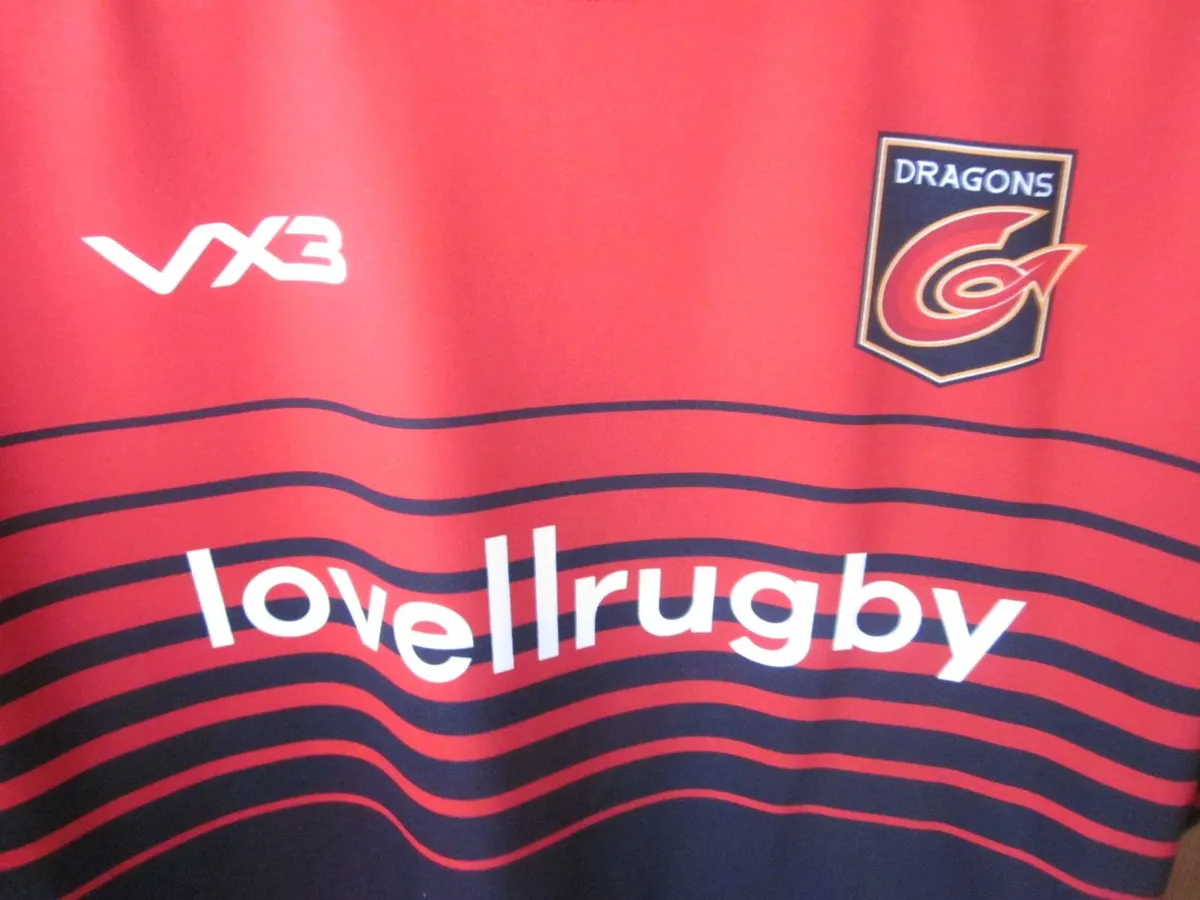 Newport-Gwent Dragons RugbyJersey 2018/19(2XL) - Image 4