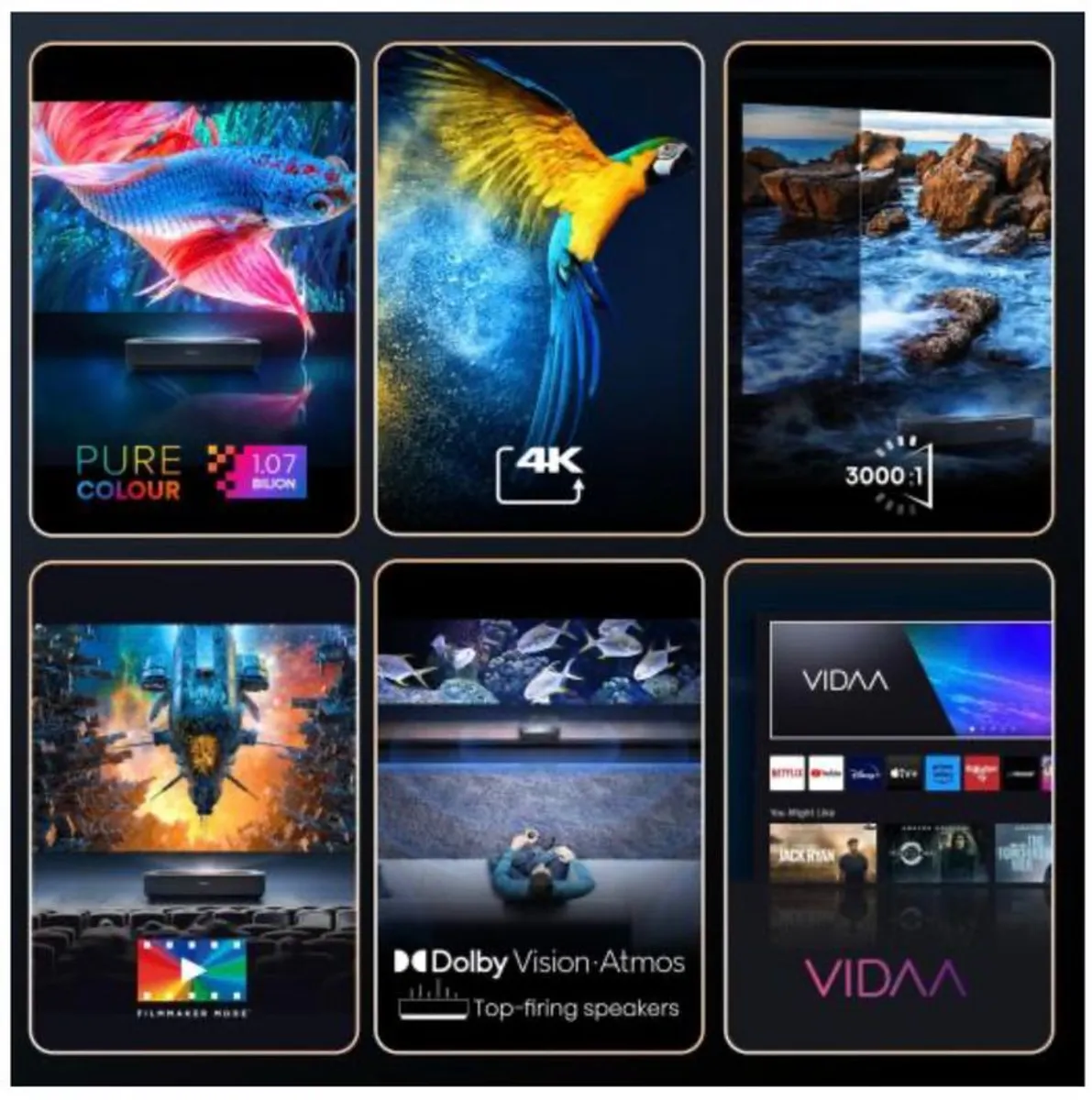 Hisense PL1SE | Smart Laser Cinema 4K PL1TUKSE - Image 3