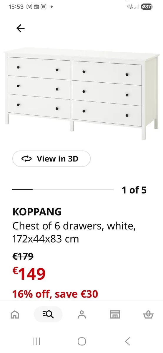 Chest of drawers - Image 1