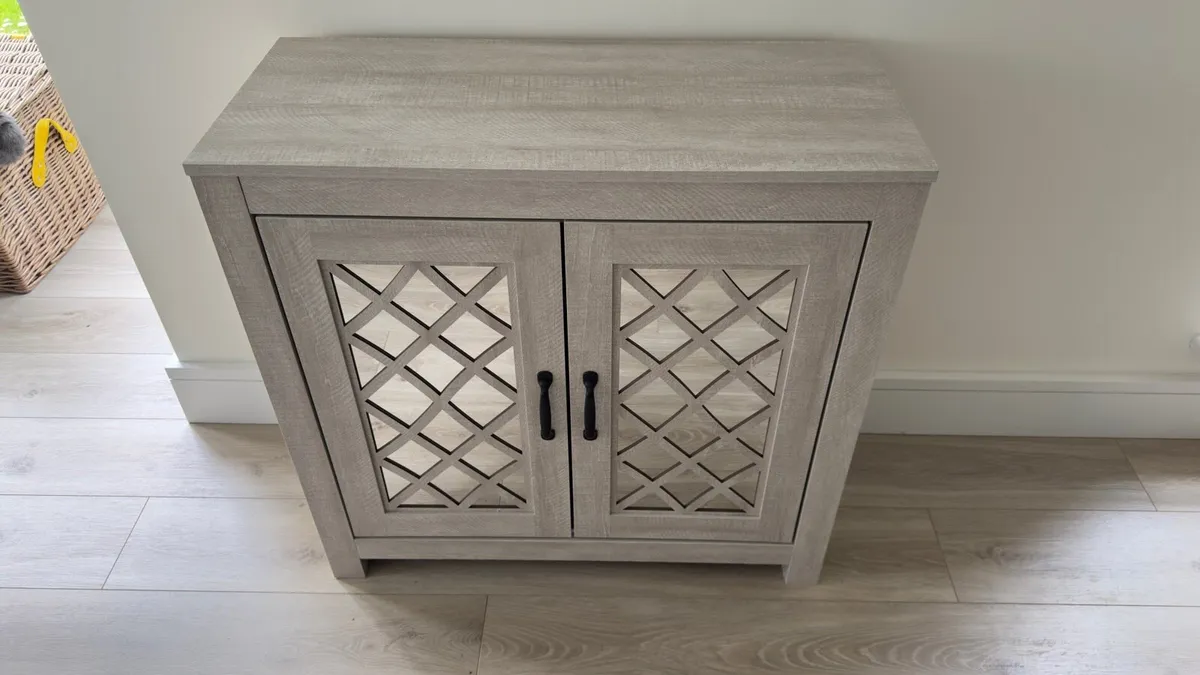Modern Grey Accent Console/Hallway Table - Image 1