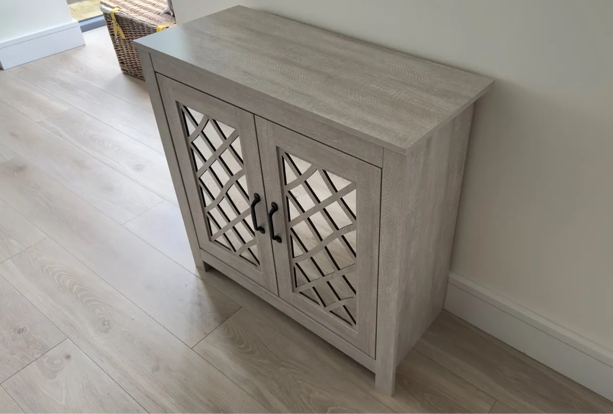 Modern Grey Accent Console/Hallway Table - Image 2