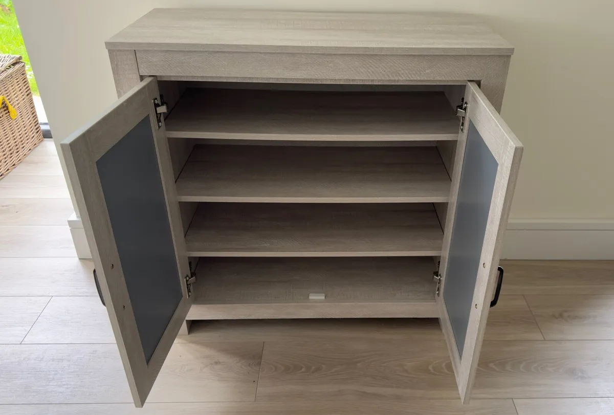 Modern Grey Accent Console/Hallway Table - Image 3