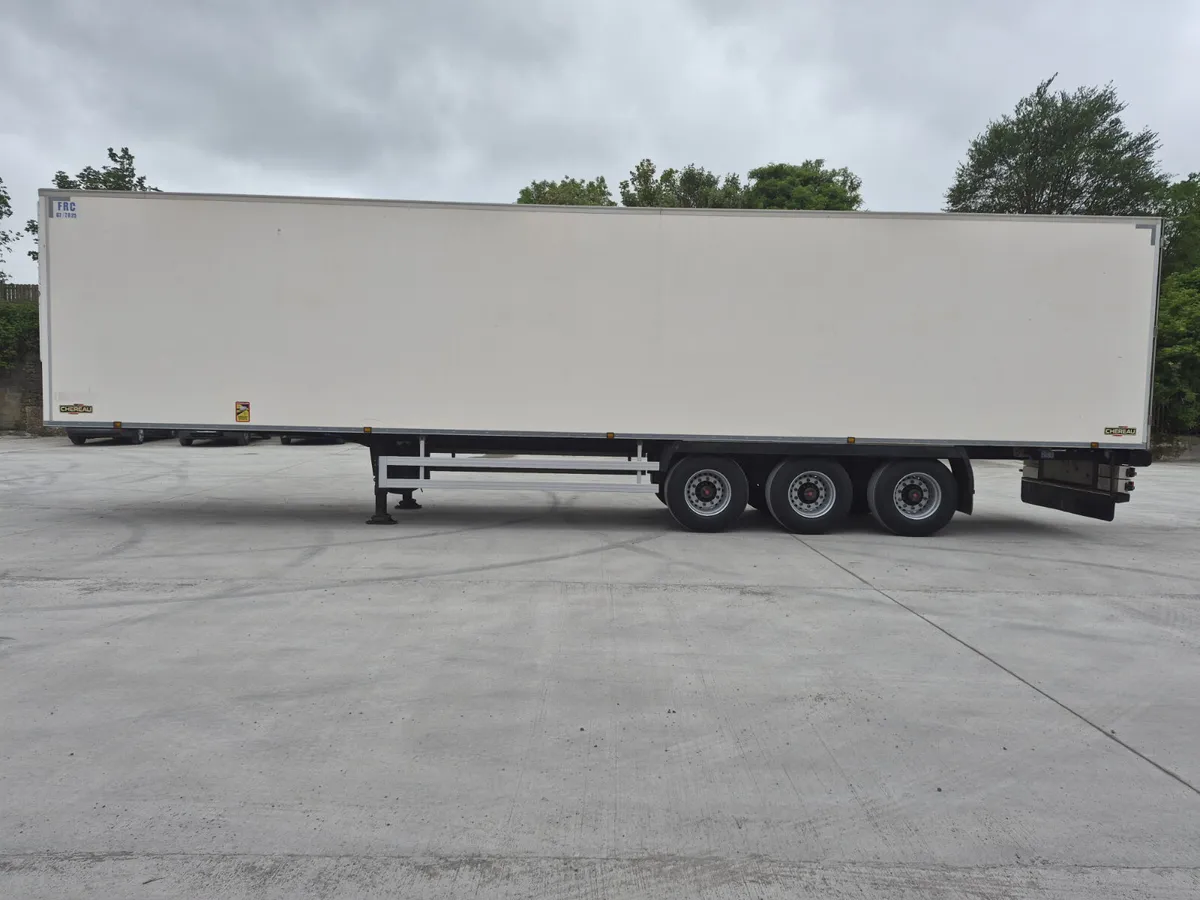 2019 CHEREAU MULTI TEMP FRIDGE TRAILER - Image 1