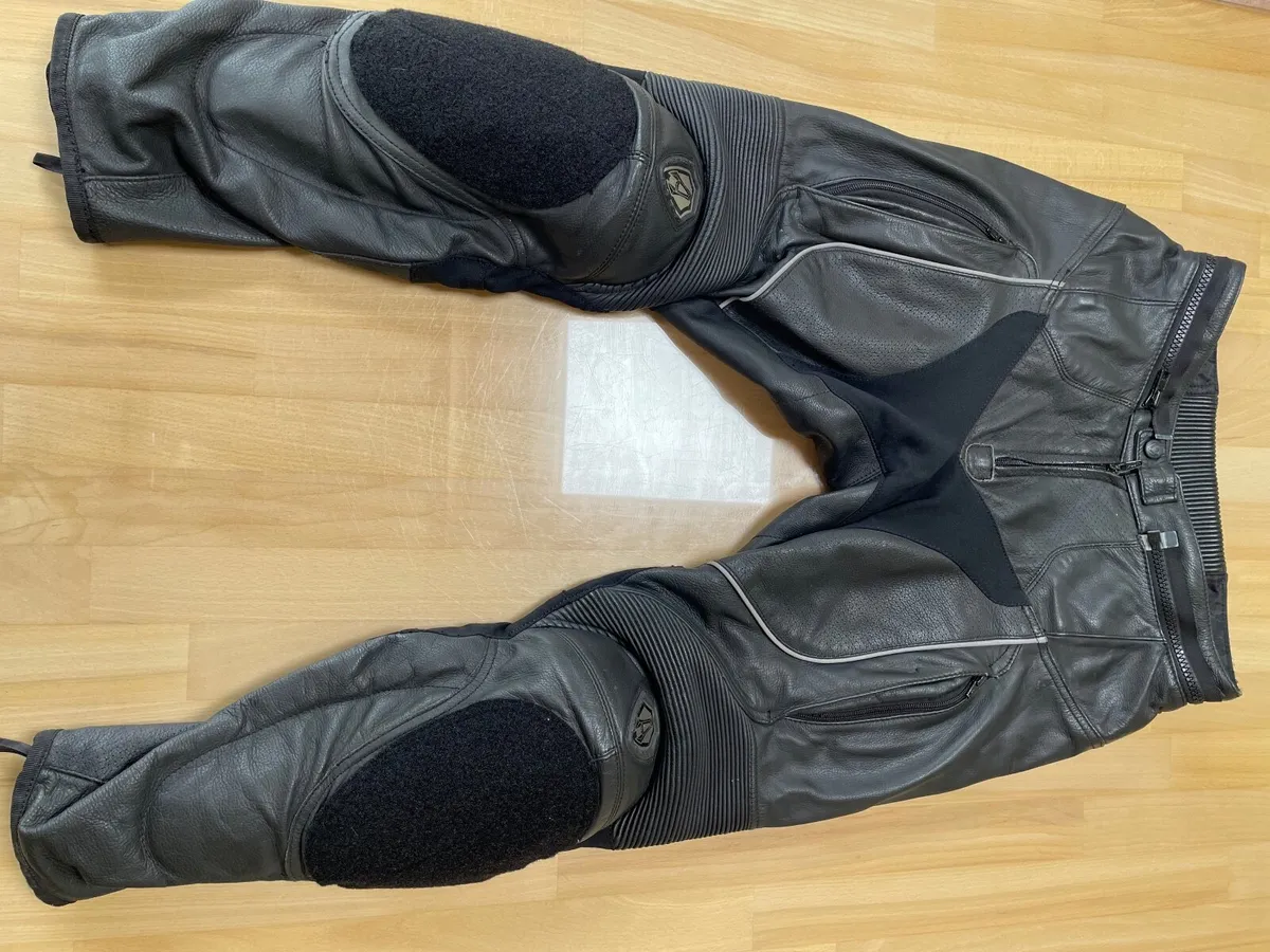 Leather Motorcycle Trousers - Image 1