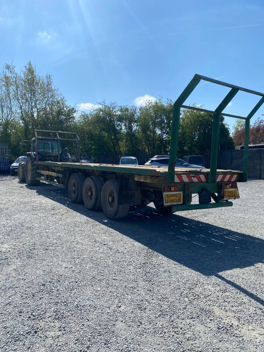 Souhan 33ft Tri Axle Bale Trailer - Image 4