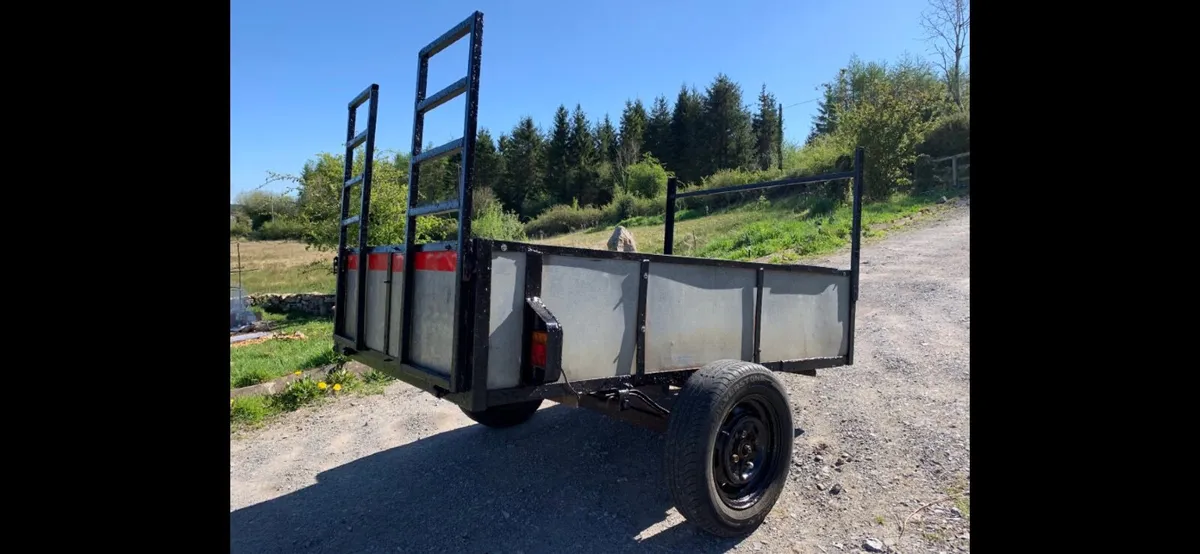 6x4 All Steel Trailer - Image 2
