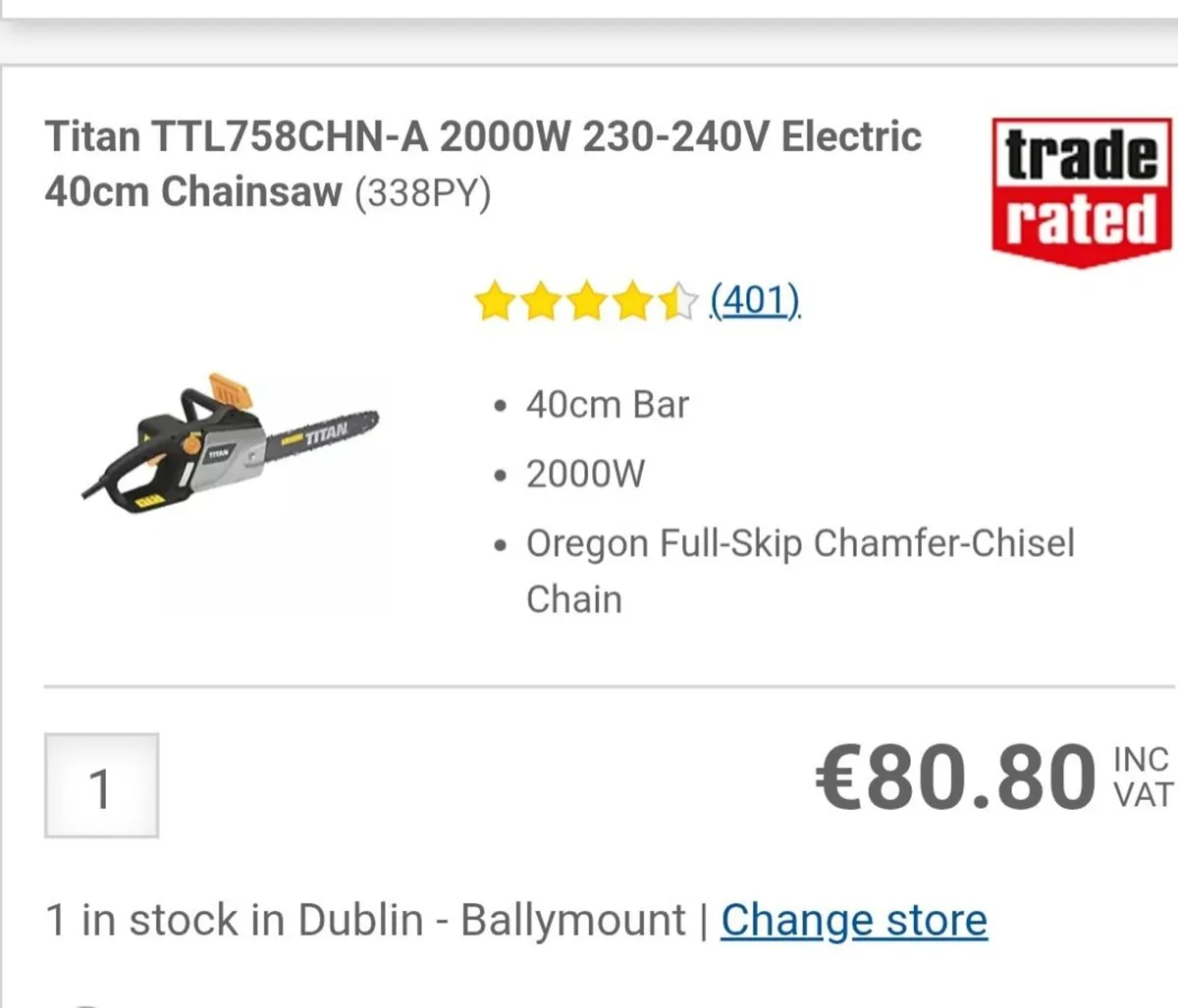 Chainsaw - Image 1