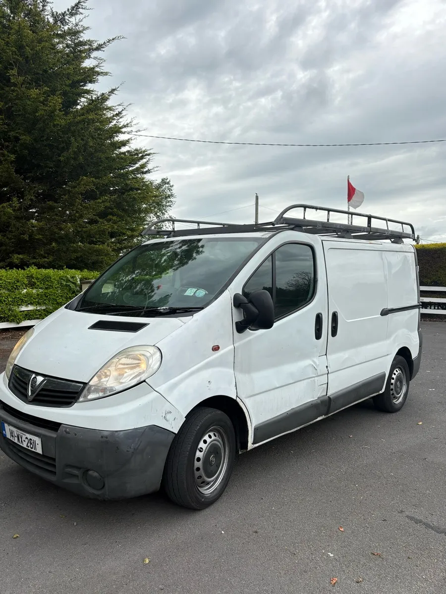 2014 Vauxhall vivaro SWB Doe12/26roof rack - Image 2