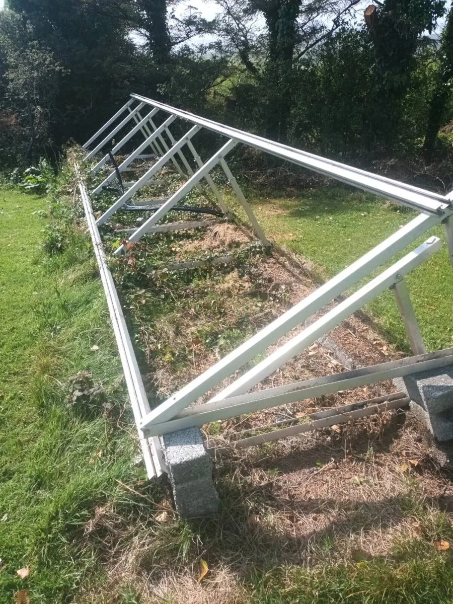 Solar panels and ground mount - Image 2