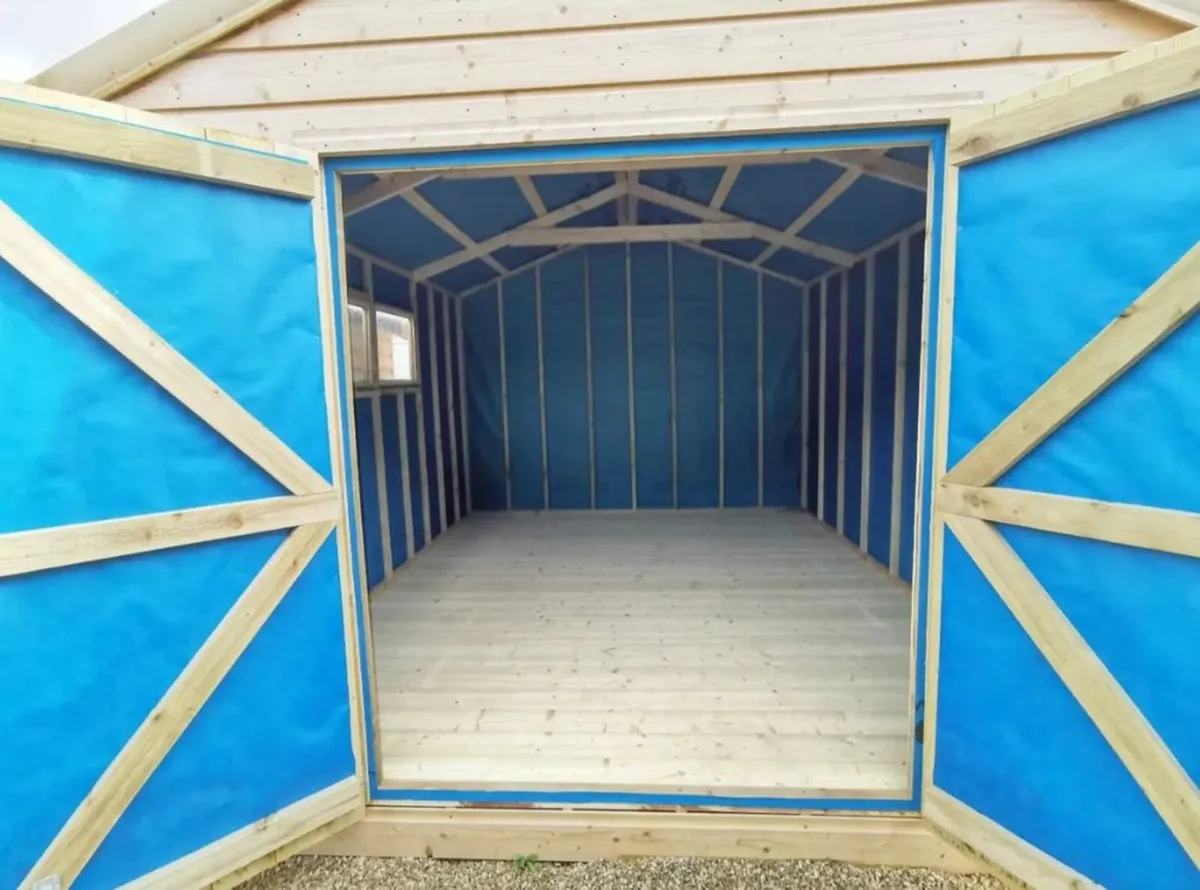 Tall Wooden Shed : Standard Style - Image 2