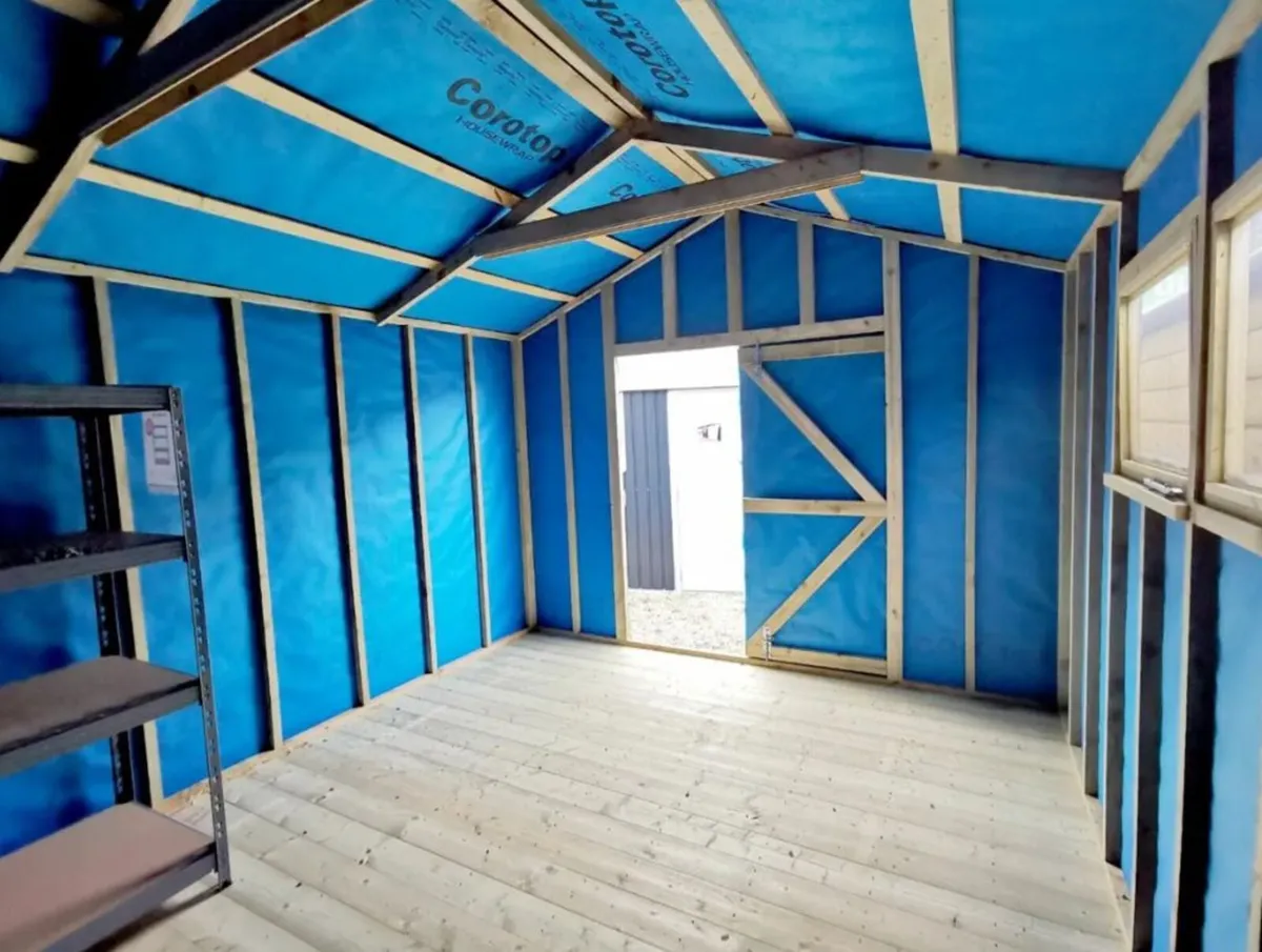 Tall Wooden Shed : Standard Style - Image 4