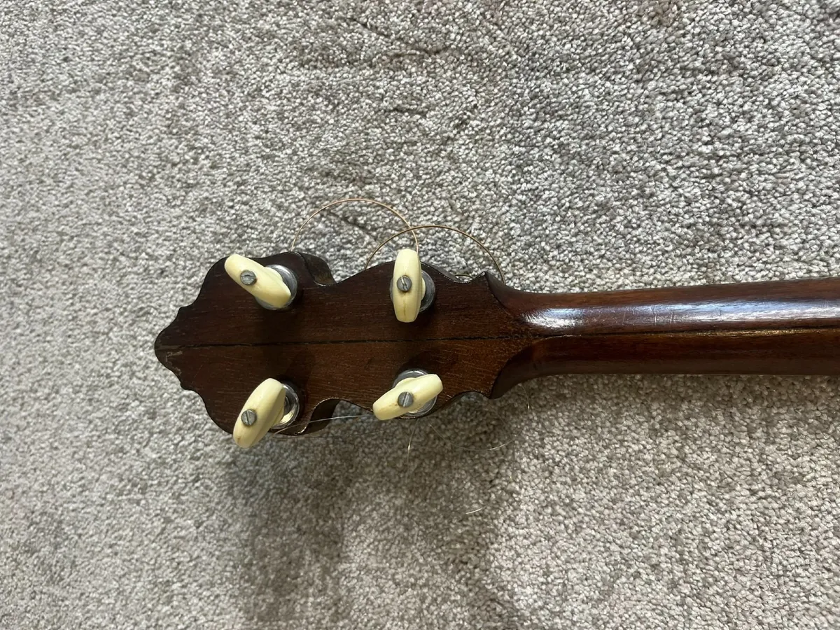 Vintage Ludwig Kingston 4 String Tenor Banjo with - Image 2