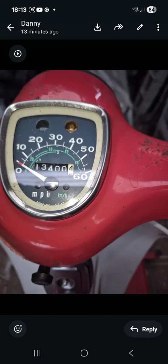 1982 Honda C90 Cub 6 volt Uk Reg LGB90Y - Image 3