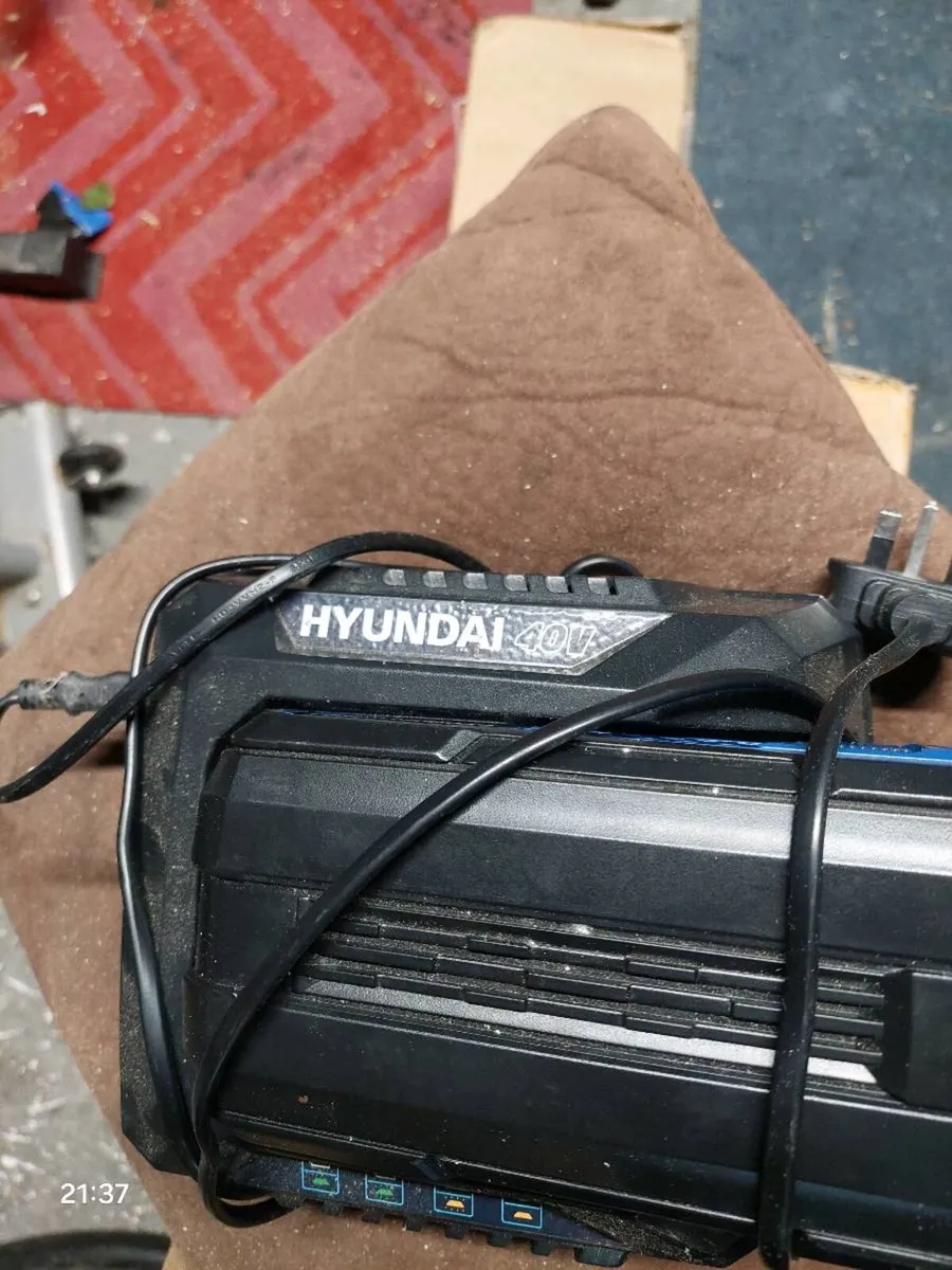 Hyundai 40v battery and charger - Image 2