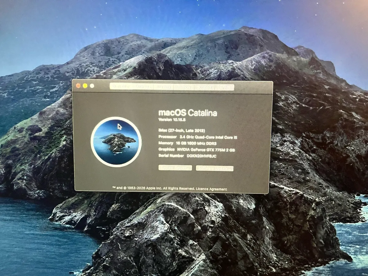 Apple IMac 27” late 2013 - Image 2
