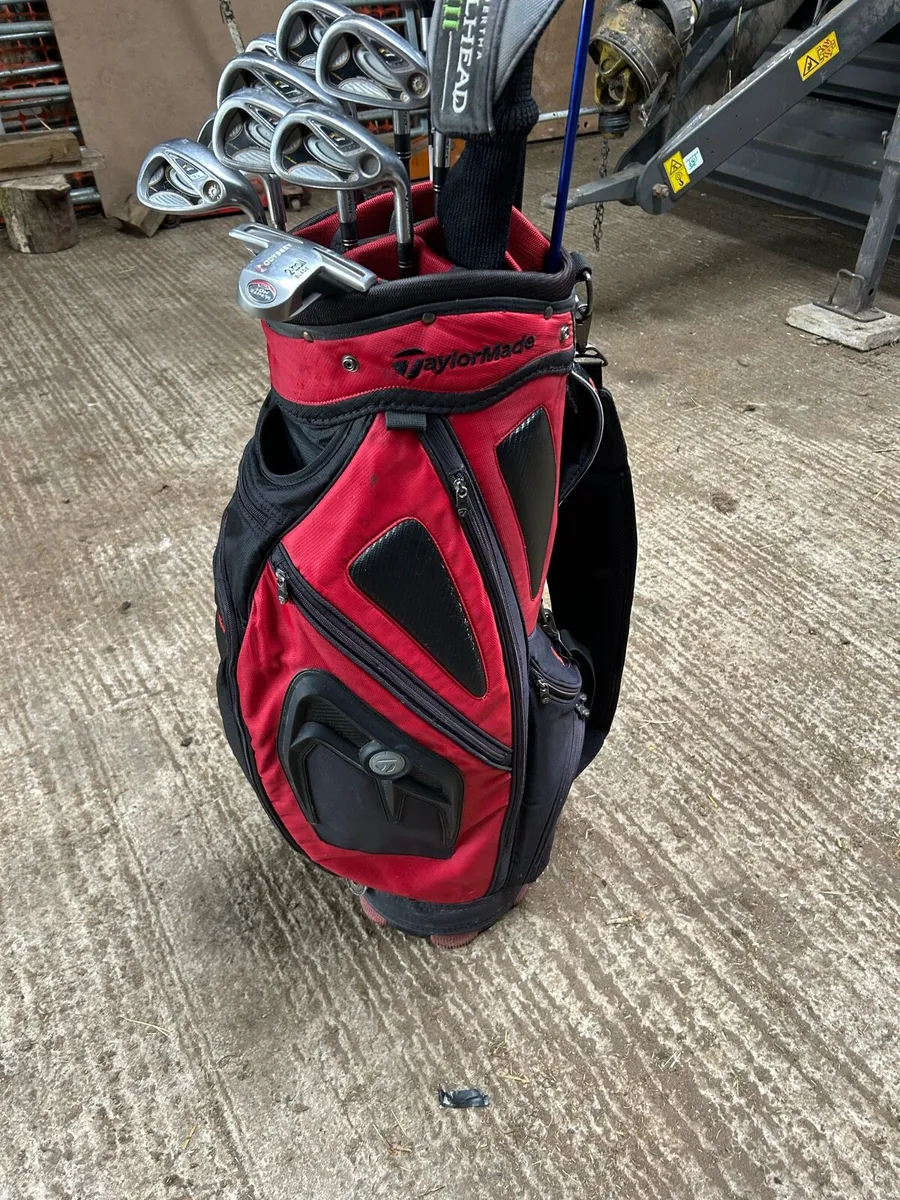 Full set of golf clubs and bag - Image 2