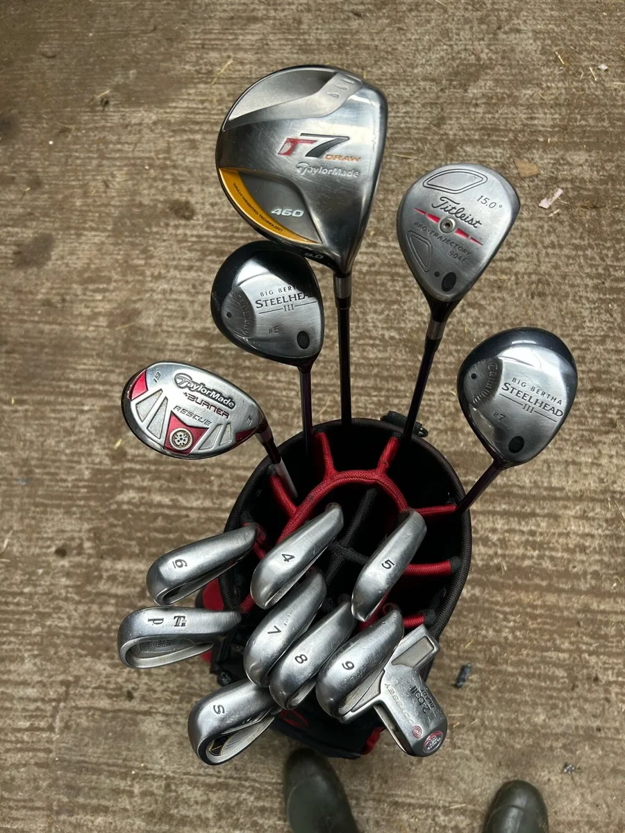 Full set of golf clubs and bag - Image 3