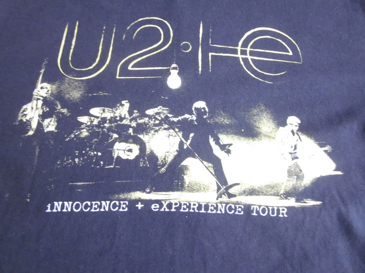 U2 Innocence + Experience Tour 2015 Black T Shirt - Image 4