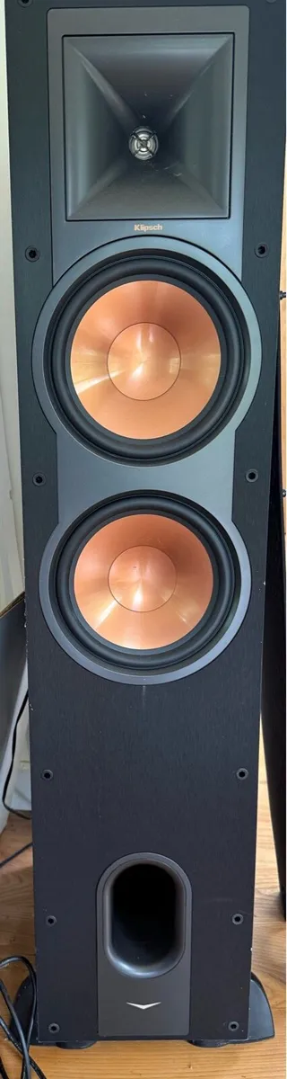 Pair of Klipsch R-28F Tower Speakers - Image 1