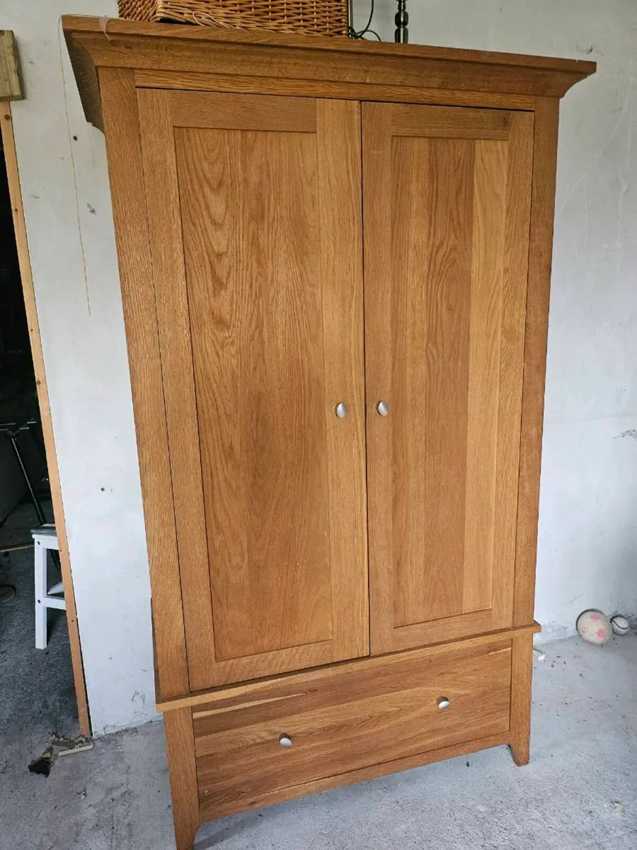 Oak Wardrobe - Image 1