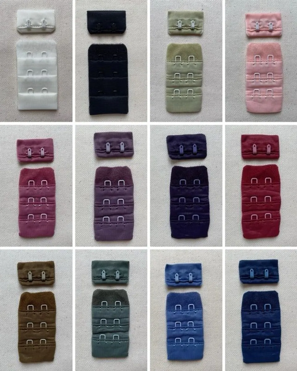 Job Lot Bra Hook & Eye Closures 28mm - Image 1