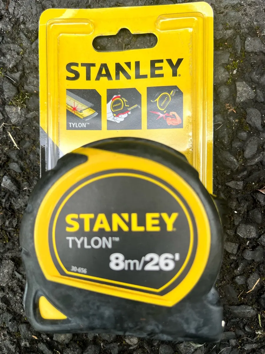Stanley Tylon 8m tape measure featuring - Image 4