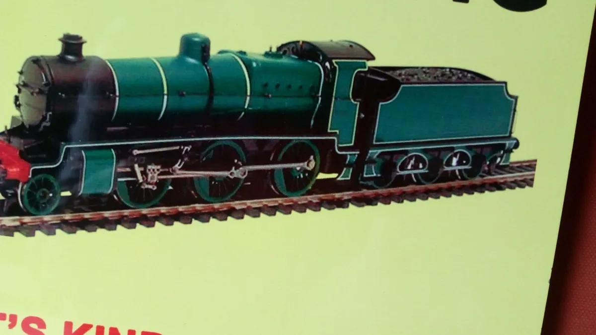 Model Railway Tin Sign, Steam Train sign - Image 3