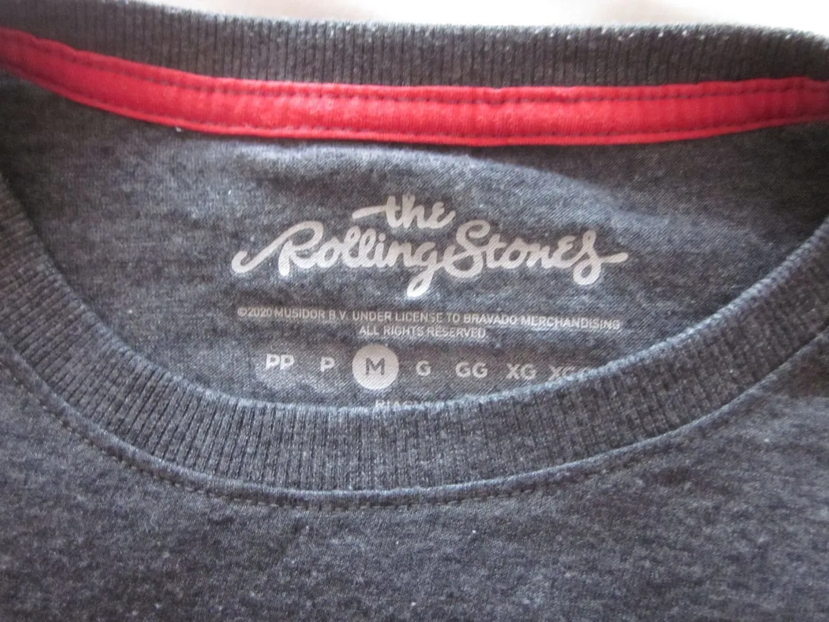 Rolling Stones Europe '82 Tour Official T-Shirt M - Image 4