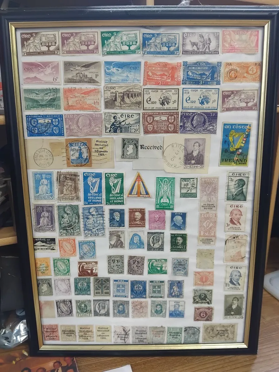 Quality selection of OLD IRISH POSTAGE STAMPS ing - Image 2