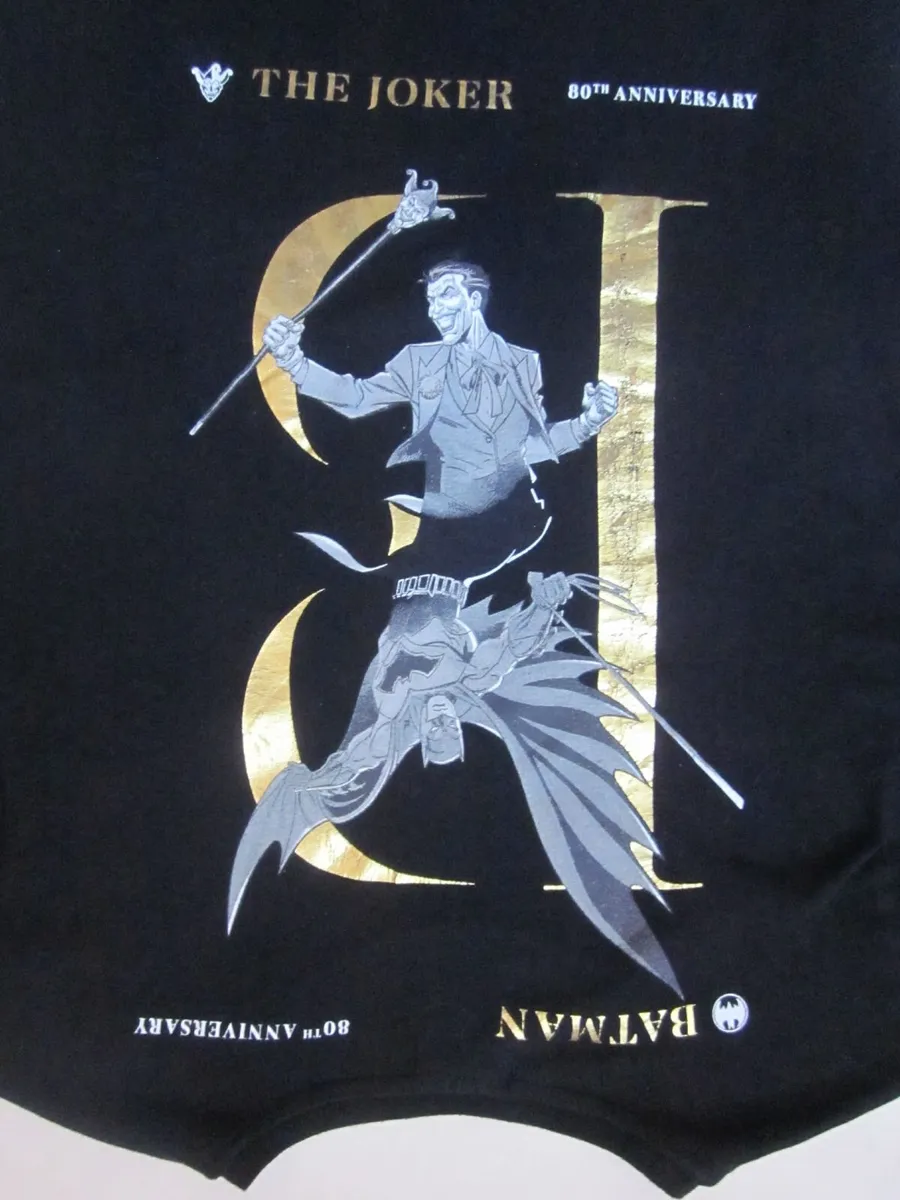 Movie WB World Batman & Joker 80th Anniversary T-S - Image 4