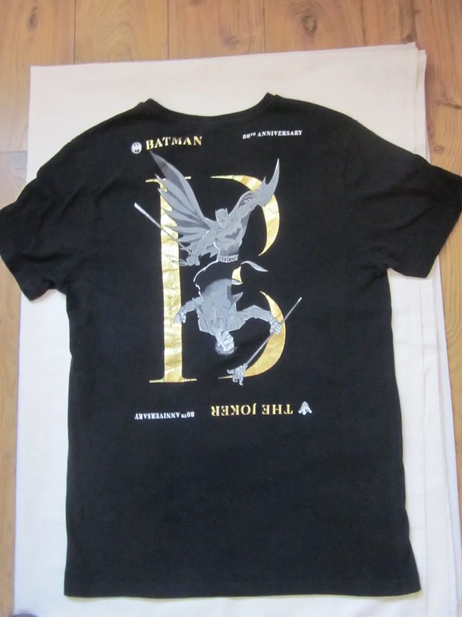 Movie WB World Batman & Joker 80th Anniversary T-S - Image 2