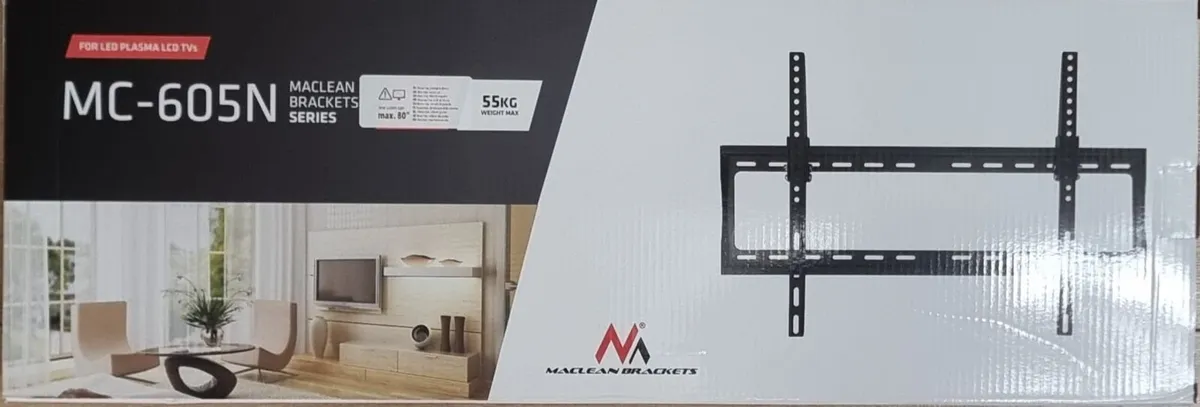 TV Wall Mount Bracket Tilt 37" - 80" TV - Image 1