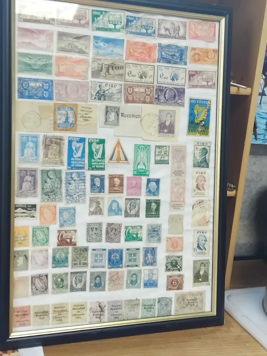 Quality selection of OLD IRISH POSTAGE STAMPS ing - Image 3
