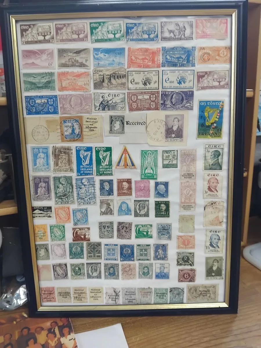 Quality selection of OLD IRISH POSTAGE STAMPS ing - Image 4