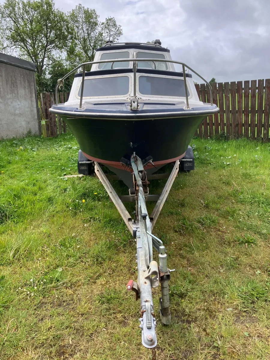 BOAT TRAILER 4 WHEEL 2600KG UNBRAKED - Image 2