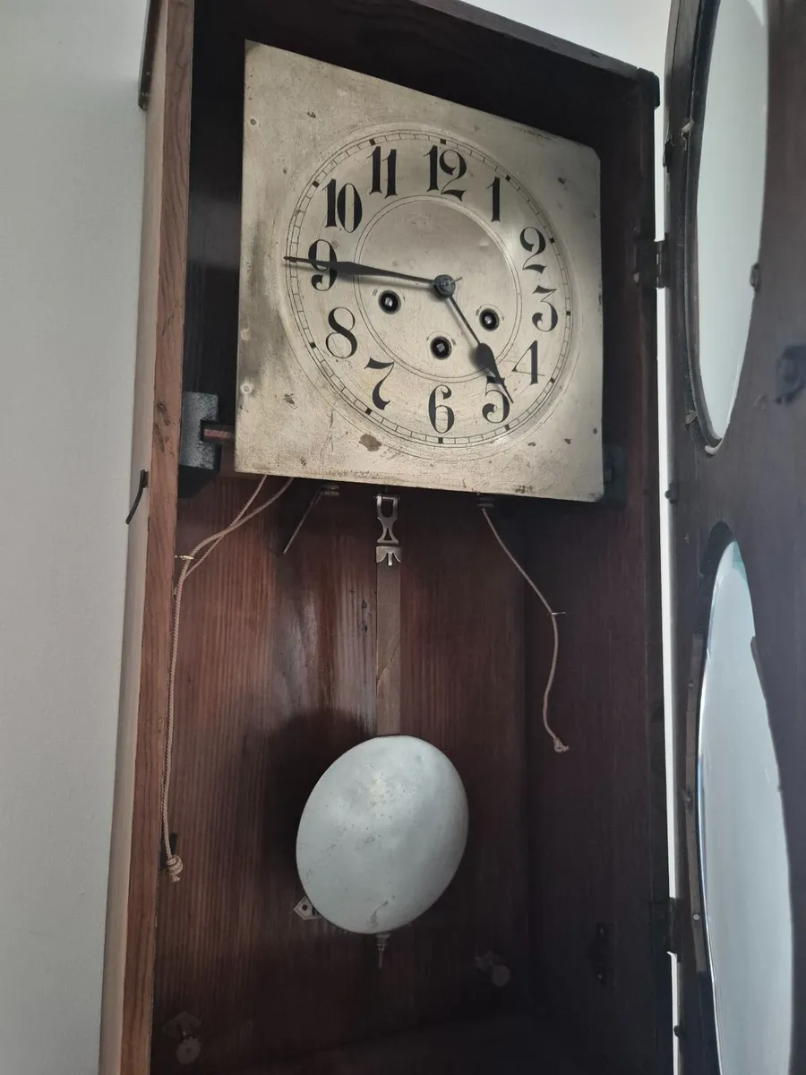 Antique clock art deco junghans - Image 2