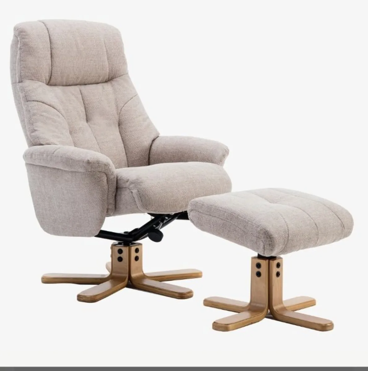 Enfield Swivel Recliner Lisbon Wheat - Image 2