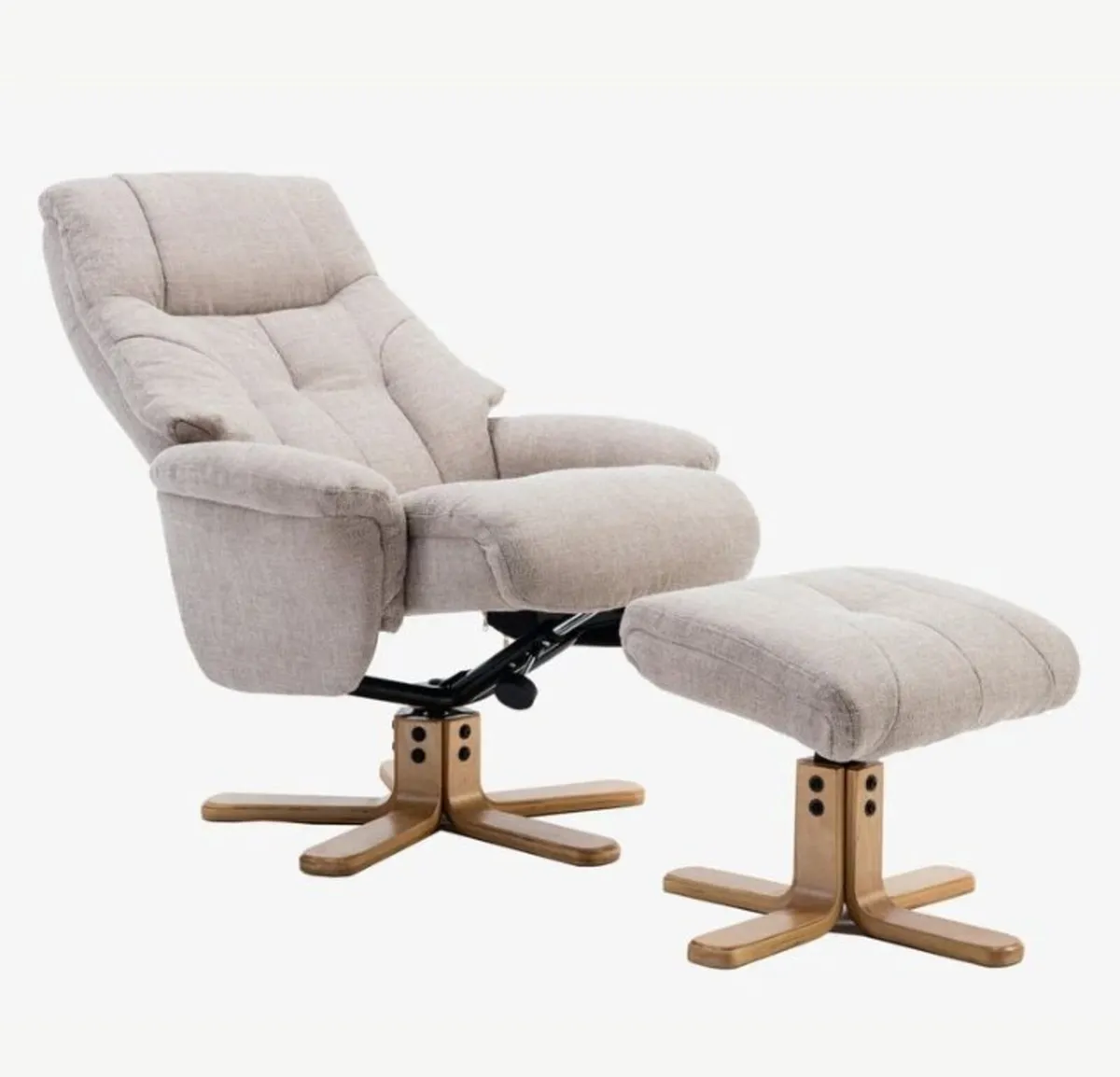 Enfield Swivel Recliner Lisbon Wheat - Image 1
