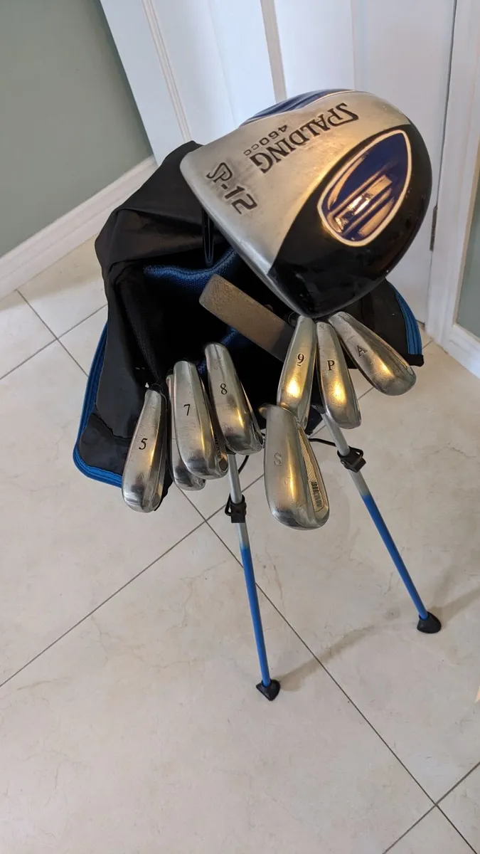 Set of Mens Irons, Putter and Golf Bag. - Image 1