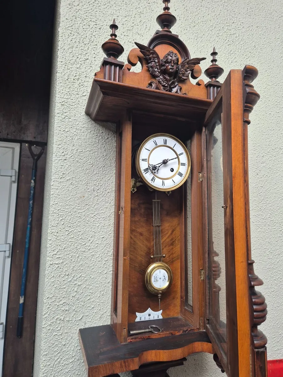Antique vienna clock - Image 2