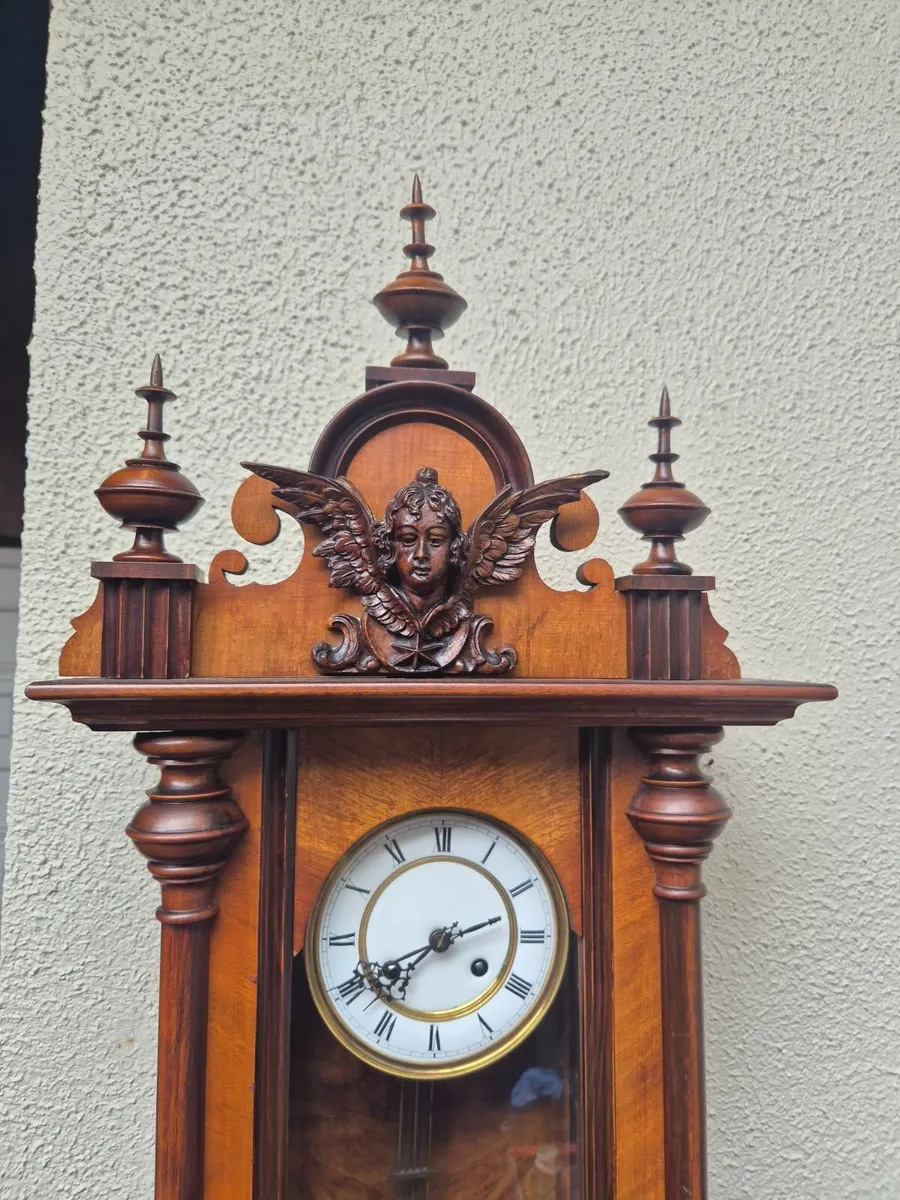 Antique vienna clock - Image 3